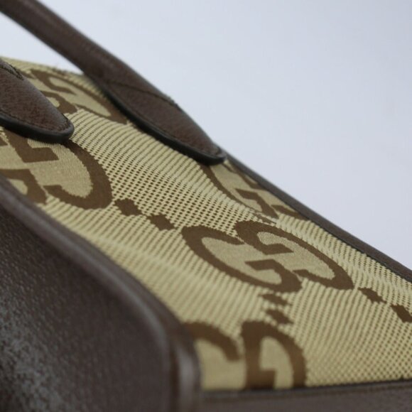 GUCCI Brown Leather Shoulder Bag - Picture 7 of 9